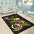 Vanuatu Polynesian Custom Personalised Area Rug - Plumeria Tribal - Polynesian Pride