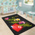 Wallis and Futuna Polynesian Custom Personalised Area Rug - Plumeria Tribal - Polynesian Pride