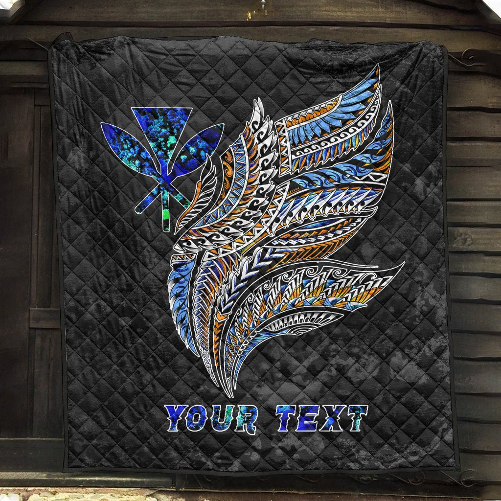 Polynesian Hawaii Custom Personalised Quilt - Polynesian Wings - Polynesian Pride