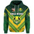 Papua New Guinea Enga Mioks Hoodie Rugby Original Style Green LT8 - Polynesian Pride