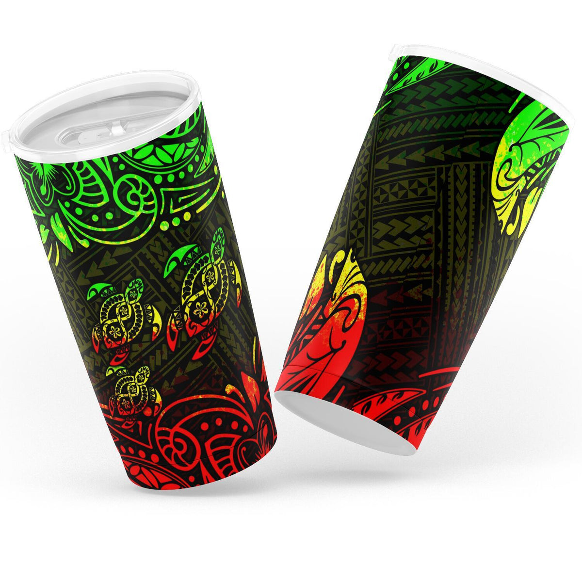 Polynesian Tumbler - Reggae Sea Turtle - Polynesian Pride