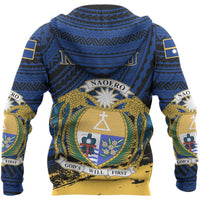 Nauru Micronesia Hoodie Nauru Micronesia Flag Coat of Arms Special - Polynesian Pride