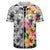 Hawaii Forest Tropical Flower Baseball Jersey Art - Polynesian Pride