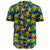 Tropical Pattern Mix Baseball Jersey - Polynesian Pride