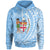 Fiji Hoodie Nadi Wings Style Unisex Blue - Polynesian Pride