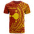 Rotuma T Shirt Noa tau Wings Style Red - Polynesian Pride