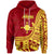 Rotuma Hoodie hau Flag Rotuma Red - Polynesian Pride