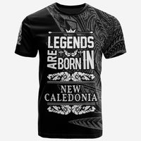 New Caledonia T Shirt Legends Are Born In White Color Unisex Art - Polynesian Pride