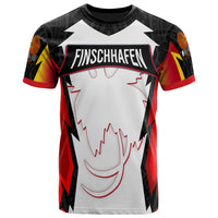 Papua New Guinea T Shirt Finschhafen PNG Coat Of Arms Unisex Red Black - Polynesian Pride