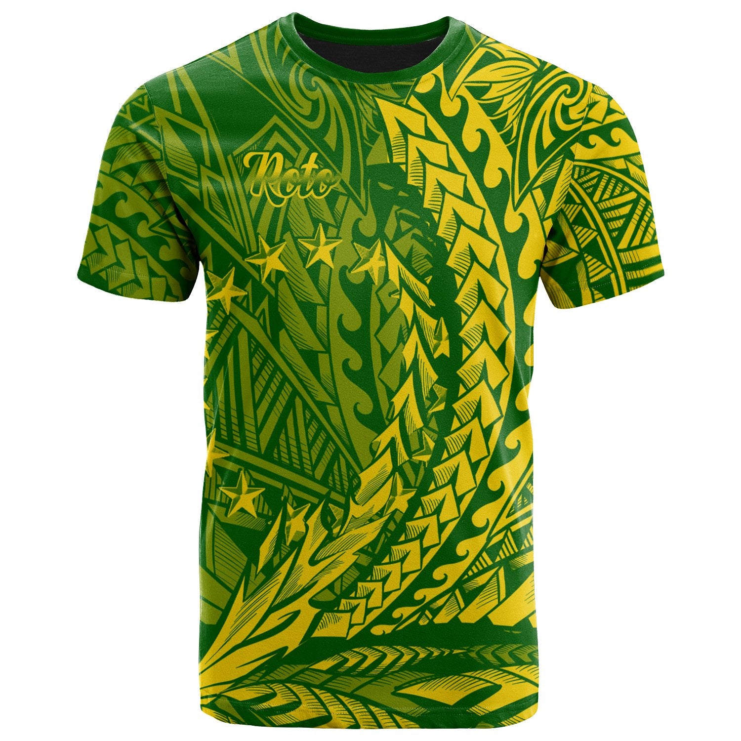 Cook Islands T Shirt Roto Wings Style Unisex Art - Polynesian Pride
