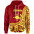 Rotuma Hoodie Kalvaka Flag Rotuma Unisex Red - Polynesian Pride