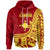 Rotuma Hoodie Lopta Flag Rotuma Unisex Red - Polynesian Pride