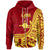 Rotuma Hoodie Lau Flag Rotuma Red - Polynesian Pride