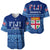 Fiji Independence Day Baseball Jersey LT10 Blue - Polynesian Pride