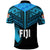 Custom Fiji Rugby Polo Shirt Coconut Sporty Vibes Black - Polynesian Pride