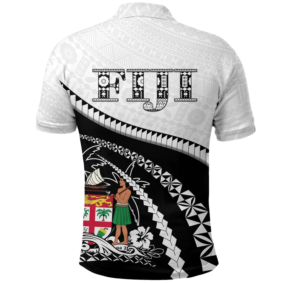 Fiji Polo Shirt Rugby Road to Hometown - Polynesian Pride