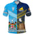 Custom Fiji Tokelau Polo Shirt Together, Custom Text and Number LT8 - Polynesian Pride