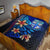 Fiji Premium Quilt - Vintage Tribal Mountain - Polynesian Pride