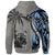 Fiji Zip up Hoodie Classical Coconut Tree - Polynesian Pride