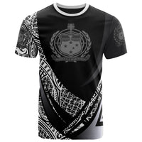 Samoa T Shirt Polynesian Patterns Sport Style Unisex Black - Polynesian Pride