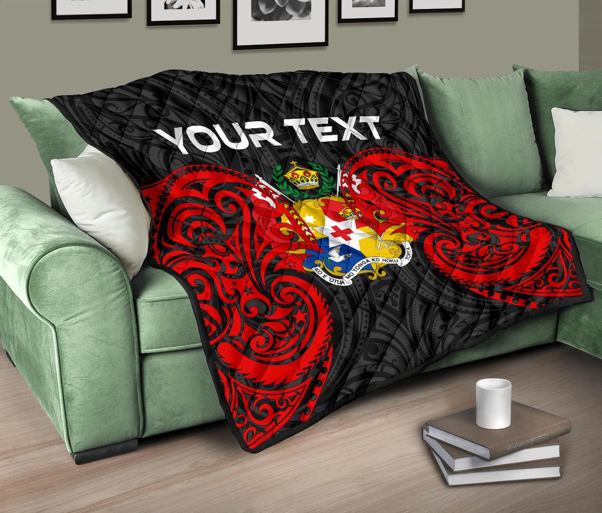 Tonga Polynesian Custom Personalised Premium Quilt - Tongan Spirit - Polynesian Pride