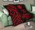 Nauru Premium Quilt - Red Tentacle Turtle - Polynesian Pride