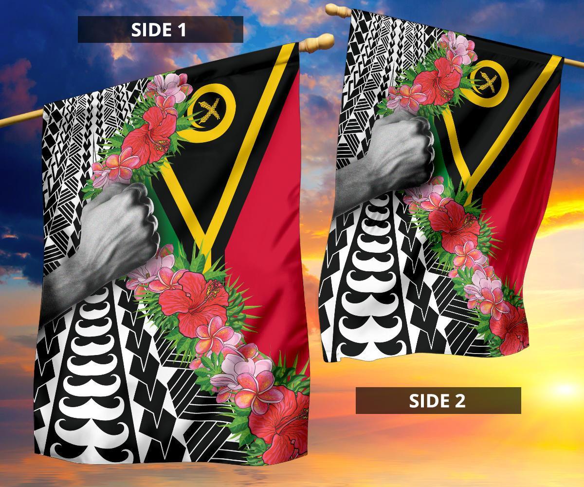 Vanuatu Flag - Curve Style - Polynesian Pride