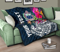 Samoa Custom Personalised Premium Quilt - Summer Vibes - Polynesian Pride
