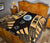 Federated States Of Micronesia Premium Quilt - Federated States Of Micronesia Seal Polynesian Gold Tattoo - Polynesian Pride