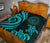 Palau Premium Quilt - Turquoise Tentacle Turtle - Polynesian Pride