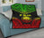 Federated States Of Micronesia Premium Quilt - FSM Seal Polynesian Chief Reggae Version - Polynesian Pride