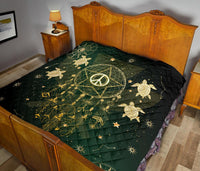 Hawaii Dream Catcher Peace Style Galaxy - Premium Quilt AH - Polynesian Pride