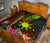 The Philippines Polynesian Premium Quilt - Hibiscus and Banana Leaves - Polynesian Pride