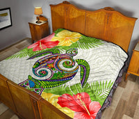 Polynesian Hawaii Quilt Turtle Colorful - Polynesian Pride
