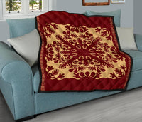 Hawaiian Quilt Vintage Premium Quilt - Polynesian Pride