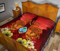 Guam Custom Personalised Premium Quilt - Tribal Tuna Fish - Polynesian Pride