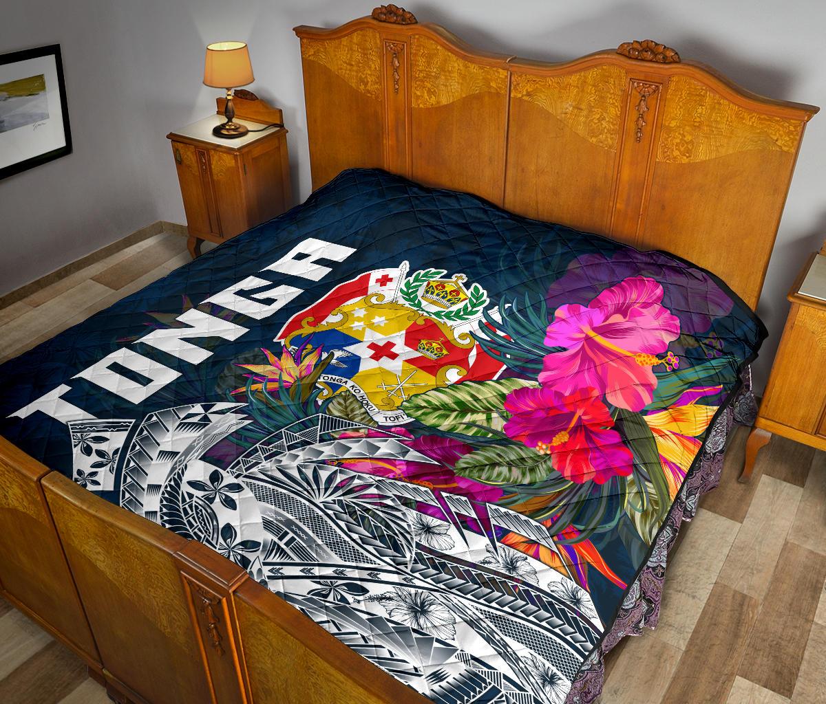 Tonga Premium Quilt - Tonga Summer Vibes - Polynesian Pride