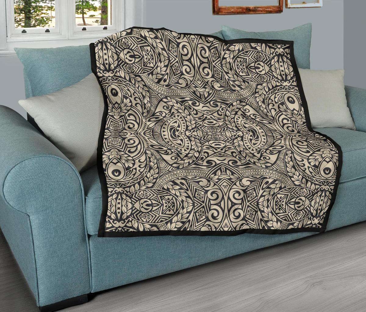 Polynesian Premium Quilt Royal - Polynesian Pride