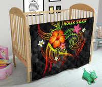 Kosrae Polynesian Personalised Premium Quilt - Legend of Kosrae (Reggae) - Polynesian Pride