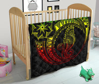 Polynesian Quilt - Polynesian Reggae Seahorse Tattoo - Polynesian Pride