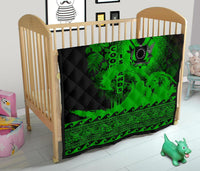 Cook Island Quilt Wave Green Design - Polynesian Pride