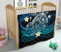 Hawaii Turtle Plumeria Polynesian Premium Quilt - Mela Style - Polynesian Pride