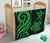 Nauru Premium Quilt - Green Tentacle Turtle - Polynesian Pride