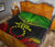 Cook Islands Premium Quilt - Cook Islands Flag Polynesian Chief Reggae Version - Polynesian Pride