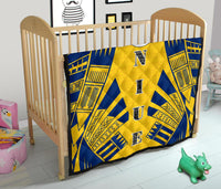 Niue Premium Quilt - Niue Seal Polynesian Dark BLue Tattoo - Polynesian Pride