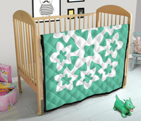 Hawaiian Premium Quilt Royal Pattern - Seafoarm - A1 Style - Polynesian Pride