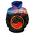 Mauna Kea Custom Hoodie Mauna Kea Panorama - Polynesian Pride