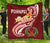 Pohnpei Premium Quilt - Pohnpei Seal Polynesian Patterns Plumeria - Polynesian Pride