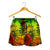 Polynesian Women's Shorts - Reggae Hibiscus Patterns - Polynesian Pride