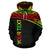 Pohnpei All Over Custom Hoodie Micronesian Reggae Curve Style - Polynesian Pride